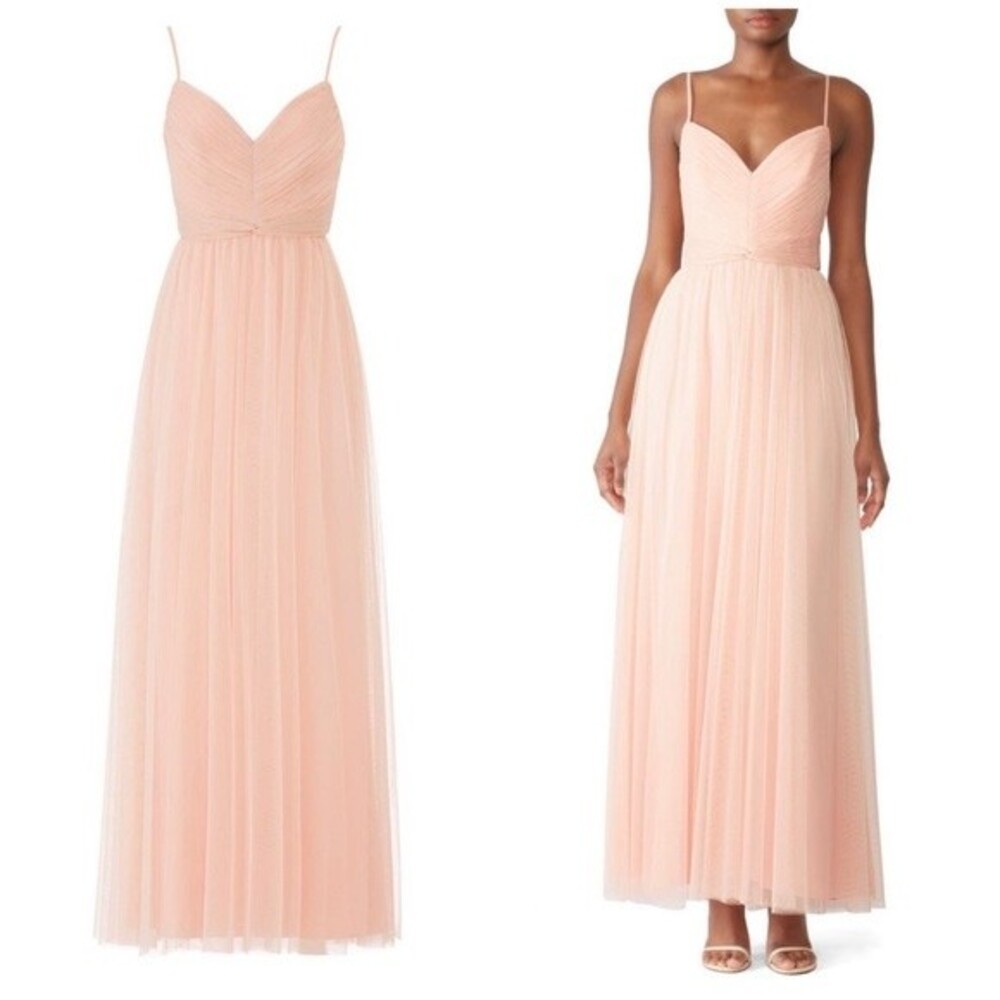 Amsale Blush Riley gown size 12
